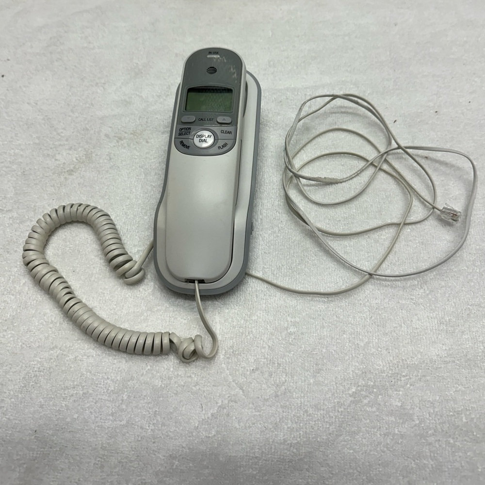 AT&T TR1909 Trimline Corded Telephone with Caller ID PRICED TO SELL